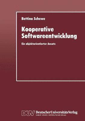 bokomslag Kooperative Softwareentwicklung