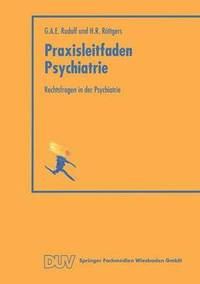 bokomslag Rechtsfragen in Der Psychiatrie