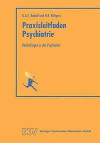 bokomslag Rechtsfragen in der Psychiatrie