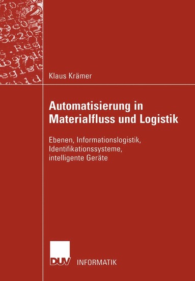 bokomslag Automatisierung in Materialfluss und Logistik