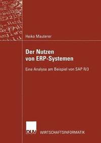 bokomslag Der Nutzen von ERP-Systemen