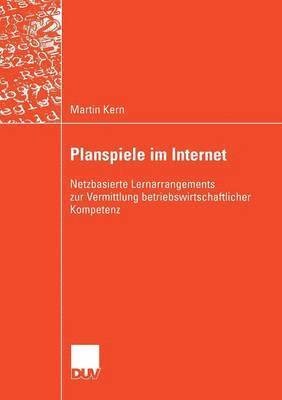 bokomslag Planspiele im Internet