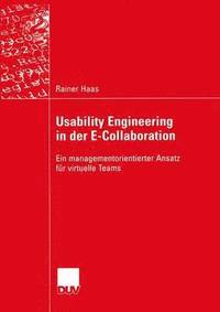 bokomslag Usability Engineering in der E-Collaboration