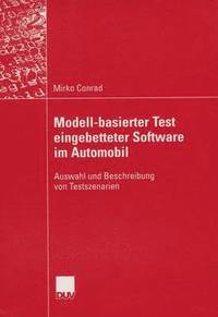 bokomslag Modell-basierter Test eingebetteter Software im Automobil