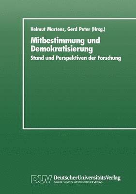 Mitbestimmung und Demokratisierung 1