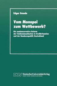 bokomslag Vom Monopol zum Wettbewerb?