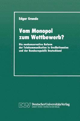 bokomslag Vom Monopol zum Wettbewerb?