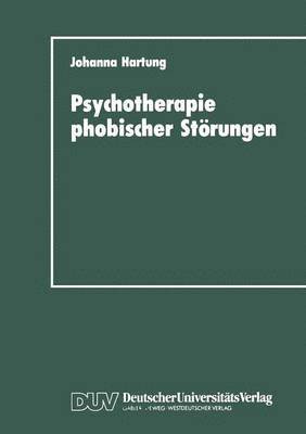 bokomslag Psychotherapie phobischer Störungen