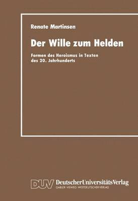 bokomslag Der Wille zum Helden