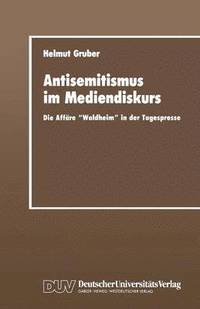 bokomslag Antisemitismus im Mediendiskurs