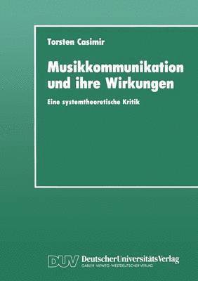 Musikkommunikation und ihre Wirkungen 1