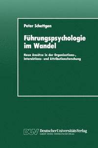 bokomslag Fhrungspsychologie im Wandel