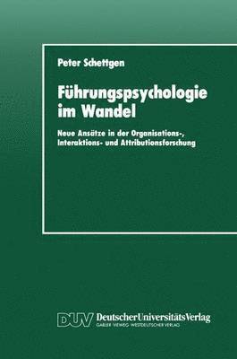 bokomslag Führungspsychologie im Wandel