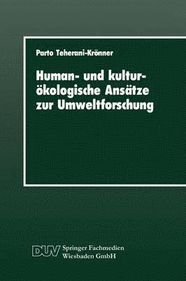 bokomslag Human- und kulturökologische Ansätze zur Umweltforschung