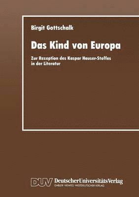 bokomslag Das Kind von Europa