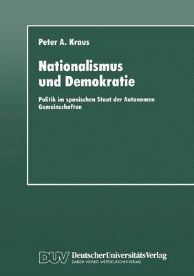 bokomslag Nationalismus und Demokratie