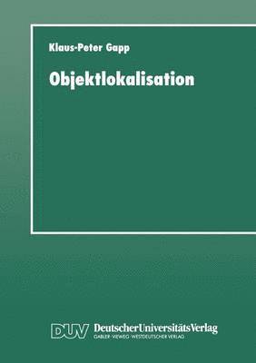 bokomslag Objektlokalisation: Ein System Zur Sprachlichen Raumbeschreibung