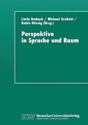 bokomslag Perspektive in Sprache Und Raum: Aspekte Von Repräsentation Und Perspektivität