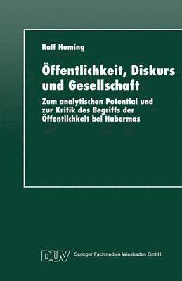 OEffentlichkeit, Diskurs und Gesellschaft 1