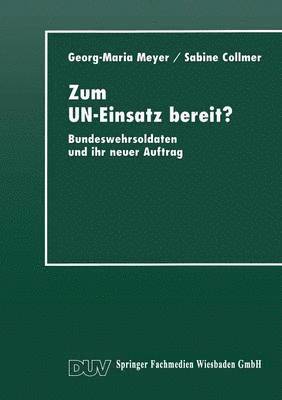 bokomslag Zum UN-Einsatz bereit?