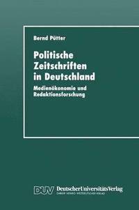 bokomslag Politische Zeitschriften in Deutschland
