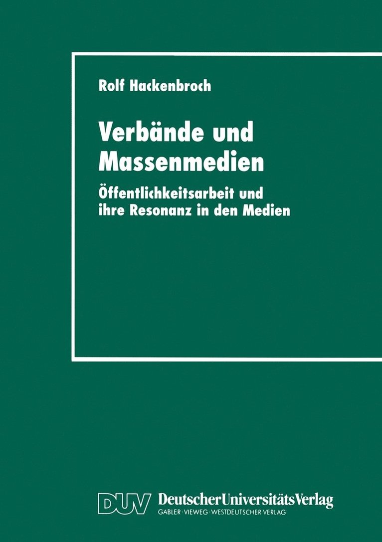 Verbnde und Massenmedien 1