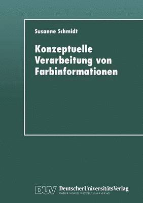 bokomslag Konzeptuelle Verarbeitung Von Farbinformationen