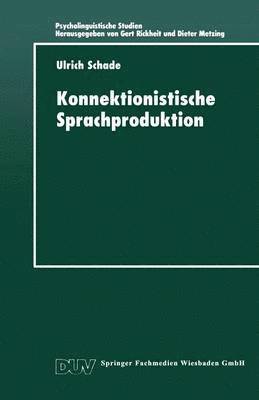 bokomslag Konnektionistische Sprachproduktion