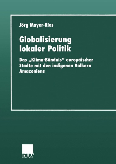 bokomslag Globalisierung lokaler Politik