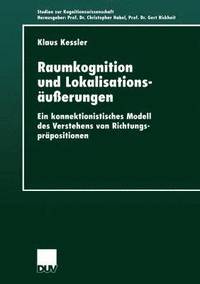 bokomslag Raumkognition und Lokalisationsäußerungen