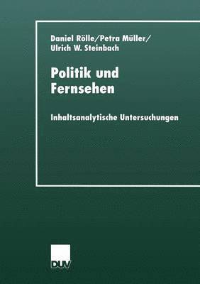 bokomslag Politik und Fernsehen