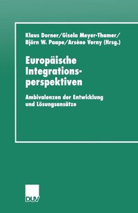 bokomslag Europäische Integrationsperspektiven
