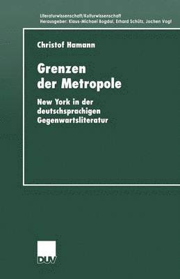 bokomslag Grenzen Der Metropole