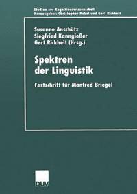 bokomslag Spektren der Linguistik
