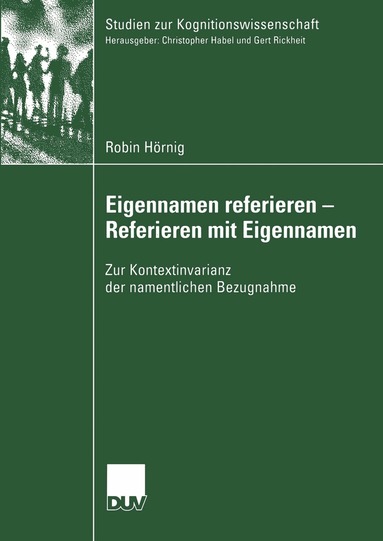Robin Hörnig - Eigennamen referieren - Referieren mit Eigennamen, Häftad
