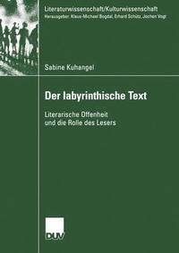 bokomslag Der Iabyrinthische Text