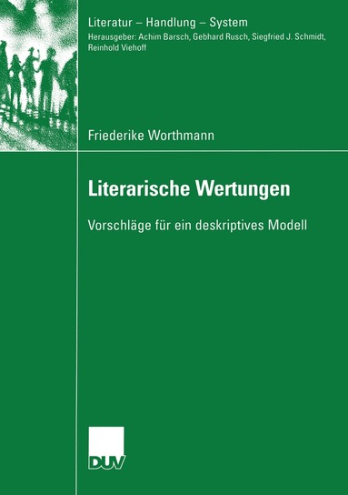 Friederike Worthmann - Literarische Wertungen, Häftad