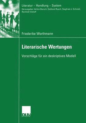 bokomslag Literarische Wertungen