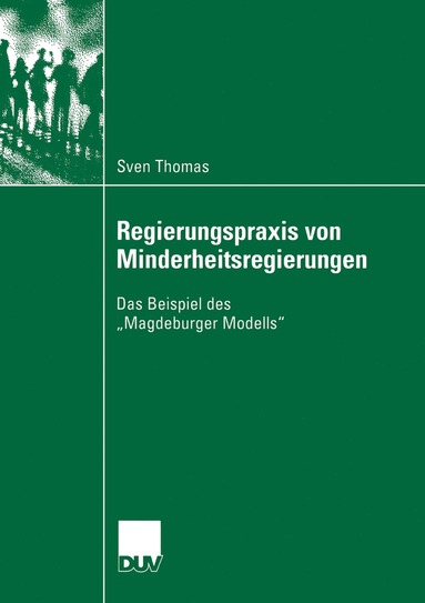 bokomslag Regierungspraxis von Minderheitsregierungen