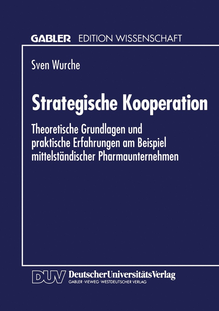 Strategische Kooperation, Häftad