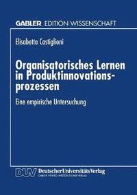 bokomslag Organisatorisches Lernen in Produktinnovationsprozessen
