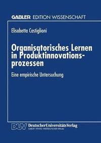 bokomslag Organisatorisches Lernen in Produktinnovationsprozessen: Eine Empirische Untersuchung