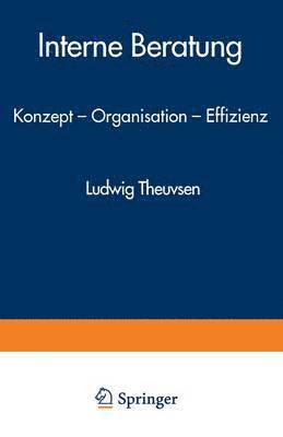 bokomslag Interne Beratung: Konzept -- Organisation -- Effizienz