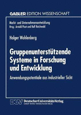 bokomslag Gruppenuntersttzende Systeme in Forschung und Entwicklung