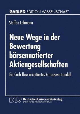 bokomslag Neue Wege in der Bewertung börsennotierter Aktiengesellschaften