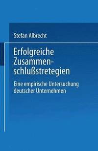 bokomslag Erfolgreiche Zusammenschlußstrategien