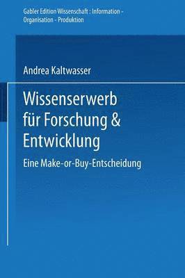 Wissenserwerb fr Forschung & Entwicklung 1