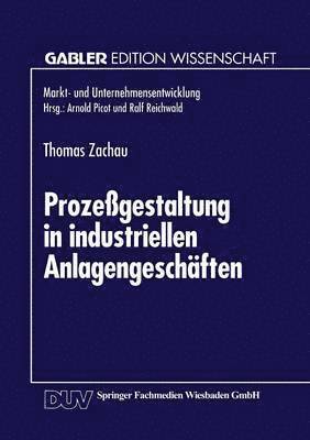 bokomslag Prozeßgestaltung in Industriellen Anlagengeschäften