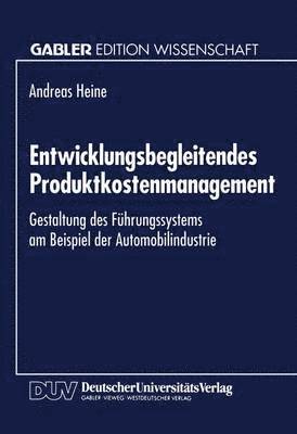 Entwicklungsbegleitendes Produktkostenmanagement 1