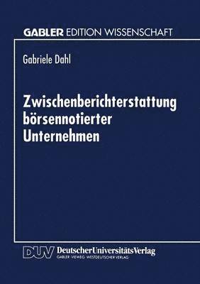 bokomslag Zwischenberichterstattung börsennotierter Unternehmen